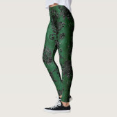 Leggings Design de la série Black Velvet 4 (Gauche)