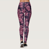 Leggings Design de la série Velours rose 9 (Dos)