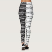 Leggings Design de partition (Dos)