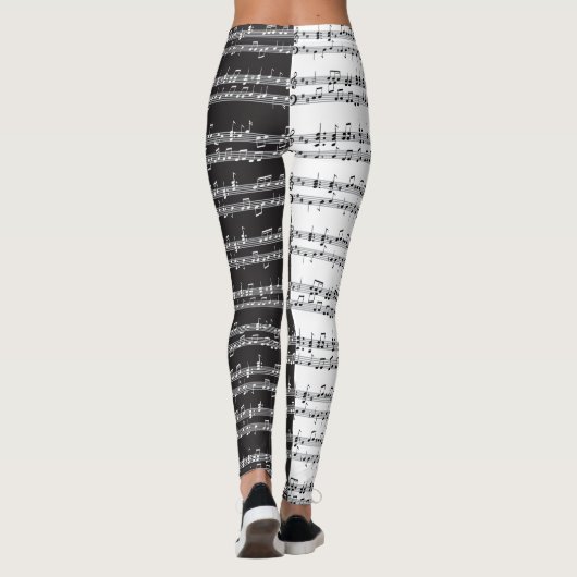 Leggings Design de partition (Dos)