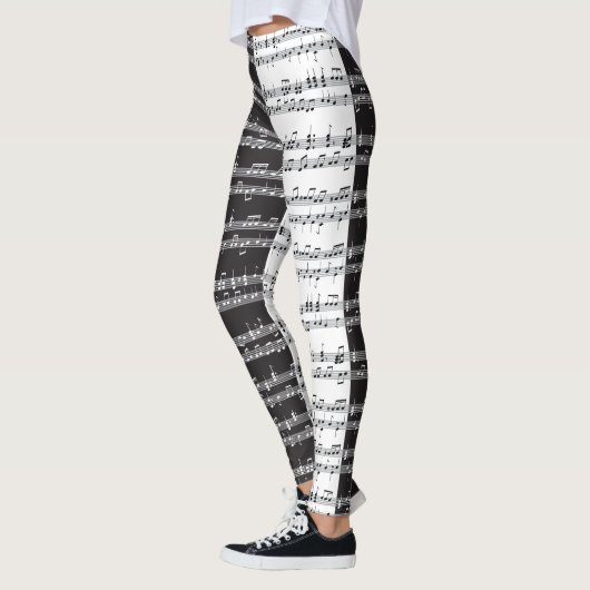 Leggings Design de partition (Gauche)
