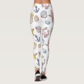 Leggings Design de plage simple et agréable (Dos)