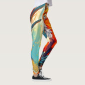 Leggings Design de scène de Crimson Fox (Droite)