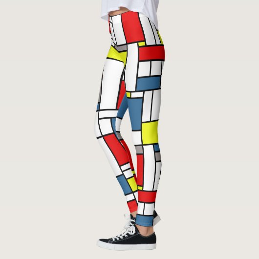 Leggings Design de style mondrien (Gauche)