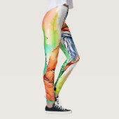 Leggings Design de vue Forest Fox (Droite)
