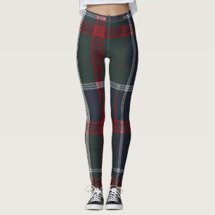 Leggings Design écossais raffiné