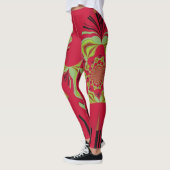 Leggings Design élégant citron rouge design motif (Gauche)