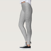 Leggings Design en verre gris chatoyant (Gauche)