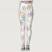 Leggings Design Fleuri élégant (Devant)