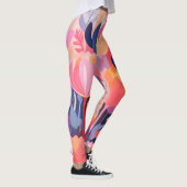 Leggings design floral (Droite)