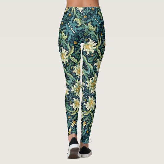 Leggings Design floral (Dos)