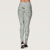 Leggings Design floral 17 (Dos)
