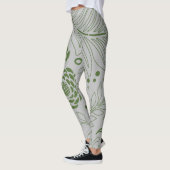 Leggings Design floral 17 (Gauche)