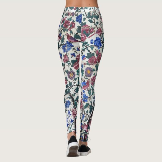 Leggings Design floral perse (Dos)