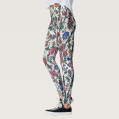 Leggings Design floral perse (Gauche)