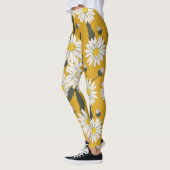 Leggings Design foulard floral, arrière - plan vintage. (Gauche)