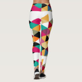 Leggings Design géométrique coloré moderne (Dos)