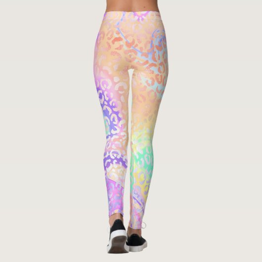 Leggings Design Iridescendant Leopard Series 3 (Dos)