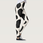 Leggings Design moderne avec motif noir (Droite)