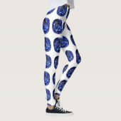 Leggings Design Motif Blue Sapphire (Droite)