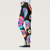 Leggings Design Motif coloré (Gauche)