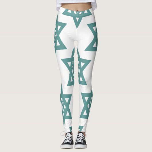 Leggings Design Motif d'art (Devant)