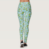 Leggings Design Motif de grenouilles à arbre vert (Dos)