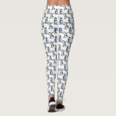 Leggings Design Motif de pingouins (Dos)