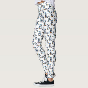 Leggings Design Motif de pingouins