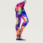 Leggings Design Motif moderne coloré (Droite)