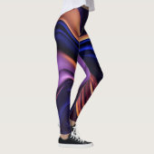 Leggings Design Motif sportif multicolore (Droite)