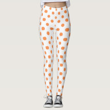 Design orange pointillé