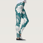 Leggings Design oriental blanc (Droite)