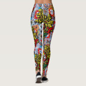 Leggings Design patriotique portugais (Dos)