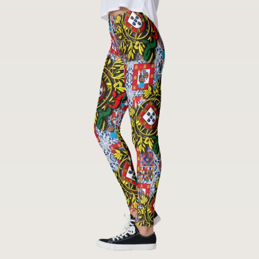 Leggings Design patriotique portugais (Gauche)