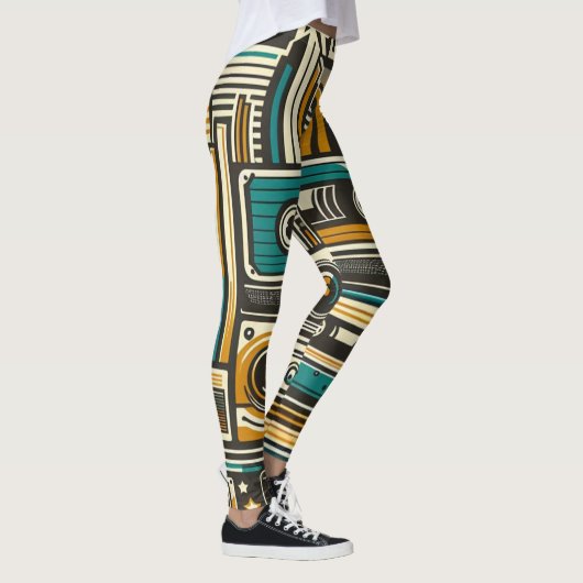 Leggings Design rétro (Droite)