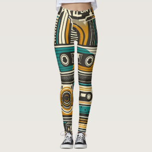 Leggings Design rétro