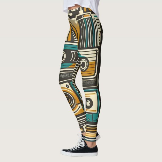 Leggings Design rétro (Gauche)