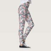 Leggings Design Rose rose (Droite)