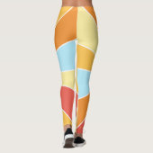 Leggings Design soleil brillant (Dos)