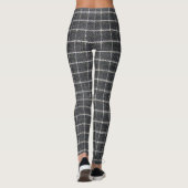 Leggings Design Tartan classique (Dos)