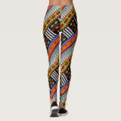 Leggings Design tissé coloré (Dos)