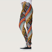 Leggings Design tissé coloré (Gauche)