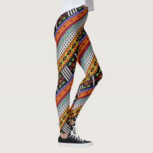 Leggings Design tissé coloré (Droite)
