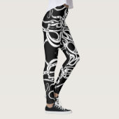 Leggings Design tribal de Black and White Empire (Droite)