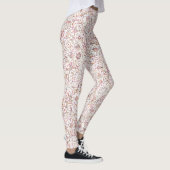 Leggings Design vintage rose pâle (Droite)