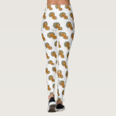 Leggings dessin animé citrouille (Dos)