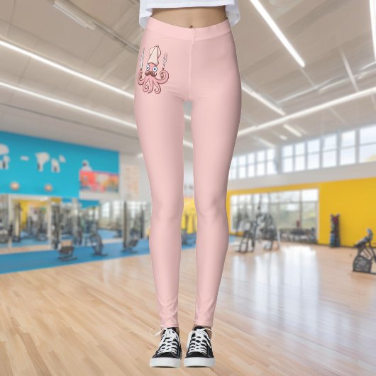 Leggings Dessin animé de chef calamar