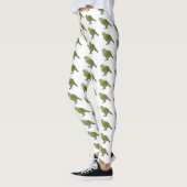 Leggings dessin animé d'oiseaux de Kakapo (Gauche)