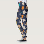 Leggings dessin animé éléphant (Gauche)